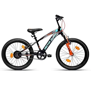 VECTOR 91 Rover 20T Single Speed Kids Hybrid Bike ( Ideal For : 7 to 9 Years , Brake: V Brake )