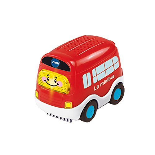 VTech 207325 - Jouet Musical - Tut Tut Bolides - Coffret Trio City - Taxi Jaune + Bus Rouge + 4 X 4 – Image 6