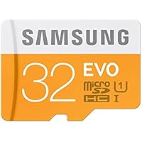 Samsung Evo MB-MP32DA/EU - Tarjeta de memoria micro SDHC de 32 GB (UHS -I Grade 1, Clase 10, con adaptador SD)