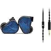 TRUTHEAR x Crinacle Zero BLUE 2 Sahne, St&uuml;dyo veya Odyofil i&ccedil;in &Ccedil;ift S&uuml;r&uuml;c&uuml;l&uuml; Kulak i&ccedil;i, In-Ear Kablolu Monit&ouml;r Kulaklık