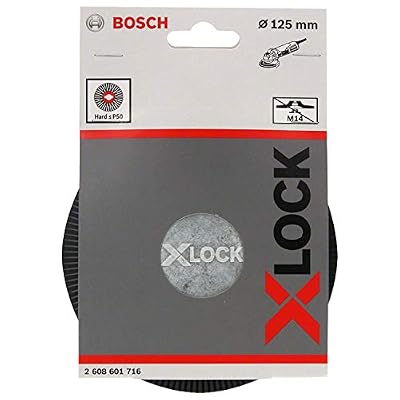 Bosch Professional 2608601716 Plateau de Ponçage dur (X-LOCK, Ø 125 mm)