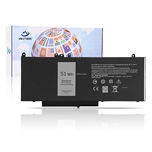 ANTIEE G5M10 Batterie pour Dell Latitude...