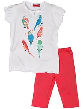 SALT AND PEPPER Mädchen Bekleidungsset Set Smile Print Papageien