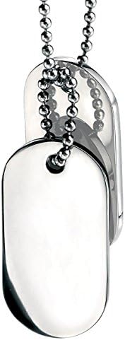 My-jewellery – D2686uk - Stainless steel dentity plate necklace