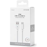 Simex Type-C Android Uyumlu 33W Turbo Şarj ve Data Kablosu CE Belgeli Xiaomi ile Uyumlu