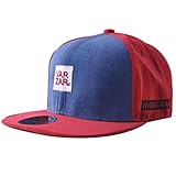 Reizend für Aussehen Belsen Kind Hip-Hop Schreiben Cap Baseball Kappe Hut Truckers Hat (Kind, Weinrot)