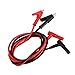 Produktbild 2 PCS-Bananenstecker an Krokodilklemmen DC-Stromversorgungs-Testleitungen Testleitung Krokodilkabel Alligator Jumper Wire Clip - Black & Red