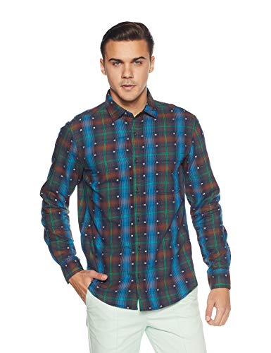 Diverse Mens Checkered Regular Fit Casual Shirt RS.599 (50.00% Off) - Amazon Diverse Mens Checkered Regular Fit Casual Shirt RS.599 (50.00% Off) - Amazon