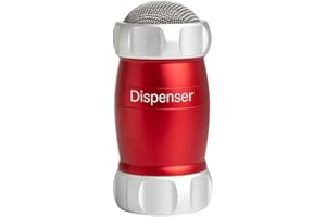 Marcato Dispenser : doseur pour farine, sucre et cacao Design color Rouge 8344RD