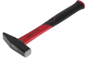 GEDORE RED GEDORE Czerwony młotek ślusarski z trzonkiem z włókna szklanego, waga głowy 500 g, młotek z uchwytem z włókna szklanego, narzędzie, kuty, R92120020