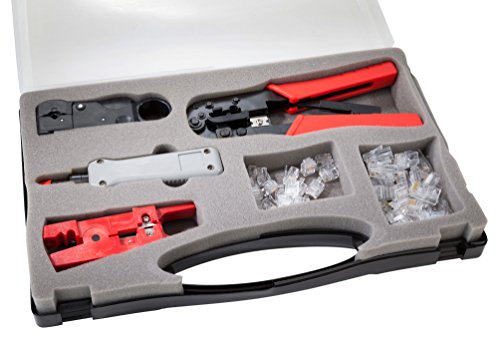 Preisvergleich Produktbild Netzwerk Installations Set 44-teilig