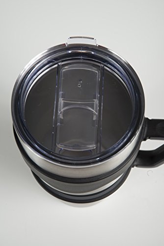 Der perfekte Trinkbecher mit TOP Isolierung und 800 ml Inhalt – DER FALKES Premium 1 – mit Henkel - 4