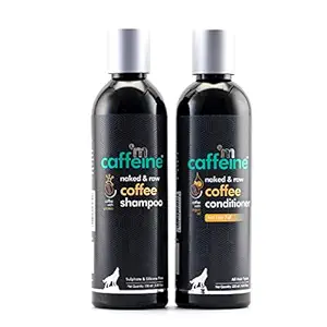 mCaffeine Coffee Shampoo & Conditioner Duo for Hair Fall Control & Nourishment | Redensyl & Protein-rich | Sulphate & Paraben Free | For Men & Women
