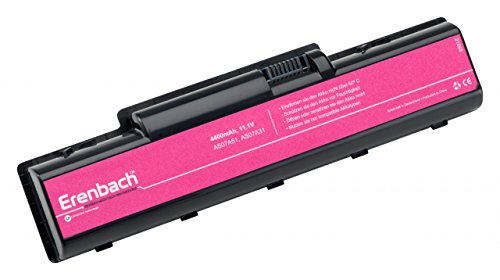 Erenbach Laptop Akku mit 4400mAh 10,8/11,1V für Acer Aspire 2430 Acer Aspire 2930 Acer Aspire 4230 Acer Aspire 4235 Acer Aspire 4310 Acer Aspire 4315 Acer Aspire 4330 Acer Aspire 4332 Acer Aspire 4336 Acer Aspire 4520 Acer Aspire 4530 Acer Aspire 4535 4540 4710 4715 AK.006BT.020 AK.006BT.025 AS07A31 AS07A32 AS07A41 AS07A42 AS07A51 AS07A52 AS07A71 AS07A72 AS07A75 BT.00603.036 BT.00603.037 BT.00603.076 BT.00604.022 BT.00604.023 BT.00604.030 BT.00605.018 BT.00605.020 BT.00605.036 BT.00606.002