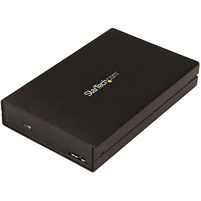 StarTech.com Boîtier USB 3.1 (10 Gb/s) pour disque dur / SSD SATA de 2,5" - USB-A USB-C - Pour disques de 5 à 15 mm en hauteur