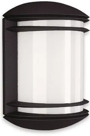 PHILIPS 01465/30/46 60W Wall Light, Black