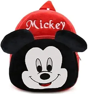 Kiddiewink Cute Kids Soft Velvet Animal Cartoon School Backpack Bag for Baby Boy/Girl(2-6 Years)
