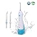 Produktbild Munddusche HONZIN Tragbare Elektrische Zahnreiniger für Zahnpflege und Zahnzwischenraum Reinigung Dental Water Flosser Oral Irrigator Wasser Jet mit 2 Düsen IPX7 Wasserdicht …