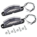 【Enthält】: 4LEDs, 0,5 W Perle mit hoher Helligkeit, Halteschrauben für einfache Installation.