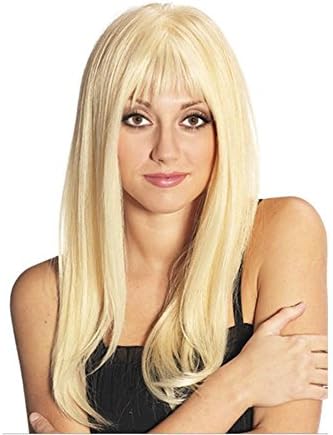 Meydlee Wig High Quality Synthetic Blonde Long Straight Hair Wigs