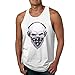 Produktbild JKLEUTRW Sleeveless Herren Sport, Mode Männer Atmungsaktives Bodybuilding Shirt Fitness Sportshirt Lose T Shirt Weste Atmungsaktives Volltonfarbe Tanktop Yoga Tops Passform Vests