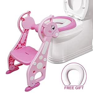 Chairlin Toilettentrainer Mit Treppe - Töpfchentraining Für Kinder 2-7 Jahre
