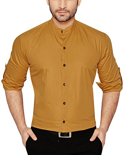 GlobalRang Solid Chinese Collar Casual Shirt For Men Stylish RS.599 (76.00% Off) - Amazon GlobalRang Solid Chinese Collar Casual Shirt For Men Stylish RS.599 (76.00% Off) - Amazon
