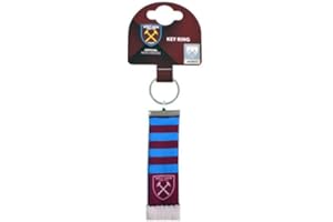 West Ham United F.C. Bar Scarf Keyring