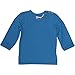 Fred's World by Green Cotton Baby Boys Alfa l/sl T baby Shirt, Blue (jewel Blue 018453703), 0-3 Months (Manufacturer size: 62)