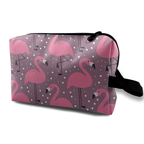 Flamingo Travel Storage Bag Makeup Cosmetic Bag Pouch