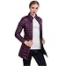 Produktbild iHAIPI - Damen Mantel Lange Herbst Winterjacke Steppjacke Lang Wintermantel Übergansjacke Mantel Jacke Warmen Outerwear Größe S-4XL (3XL, Deep Purple)