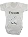 I'm Acute Baby Funny Acute Angle Math Angles Geek Nerdy Parody Cute Baby Onesie Vest
