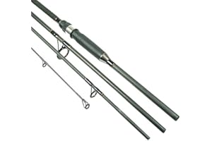 GNT NGT Dynamic Travel Carbon All Round Travel Rod (4 Piece) - Green, 9 ft