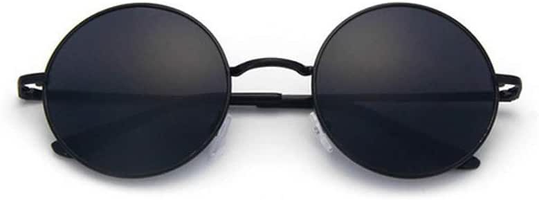 New Mens Women Sunglasses Grey POLARIZED Black Mirror Lens Classic Vintage