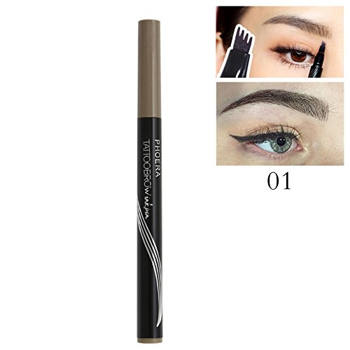HERME Waterproof Long Lasting Eyebrow Pen for Eyebrow Makeup (1# BLONDE)