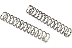 MACHSWON Compression Spring for Electronics Home Appliances Furniture Machinery Stainless Steel Compressed Spring 0.6mm Wire Dia, 5mm OD, 30mm Free Length 10pcs