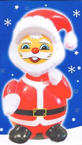 Large Inflatable Santa Clause apx 60cm - Great Fun Christmas Decoration