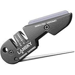 LANSKY SHARPENERS PS-MED01 - Afilador de cuchillos (Negro)