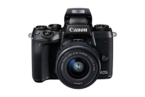 Canon EOS M5 Systemkamera (24.2 Megapixel, APS-C CMOS-Sensor, WiFi, NFC, Full-HD) Kit inkl. EF-M 15-45mm 1:3,5-6,3 IS STM Objektiv schwarz Canon EOS M5 Systemkamera (24.2 Megapixel, APS-C CMOS-Sensor, WiFi, NFC, Full-HD) Kit inkl. EF-M 15-45mm 1:3,5-6,3 IS STM Objektiv schwarz Bilder