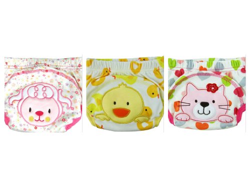 Diamondhead Toddler Underwear Cotton Potty Training Pant For Girls Medium Size (6 - 12 mths old) (Sent At Random)