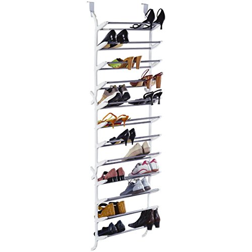 Schuhregal für die Tür, zum Hängen, für 36 Paar Schuhe
