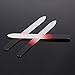 Anself 3Pcs Glass Nail File Bit Crystal Nail Sanding Buffing Tool 3 Sizes