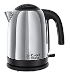 Russell Hobbs Cambridge Kettle 20071, 1.7 L, 3000 W - Polished Stainless Steel Silver