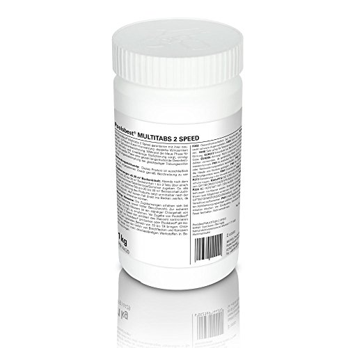 1 Kg – PoolsBest® Multi 2 Speed 6 in 1, Tabs (schnell- & langsaml.) - 2