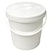 Junior Joy Nappy Pail with Lid (White)