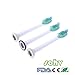 Produktbild Sohv®Ersatzbürstenköpfe kompatibel mit Philips Sonicare elektrischen Zahnbürsten. Ersatz für HX6013/HX6014 und andere. Völlig kompatibel mit DiamondClean, FlexCare Platinum, FlexCare+, HealthyWhite, HealthyWhite+, Sonicare 2 Series, Sonicare 3 Series, PowerUp.3stk(1x3)
