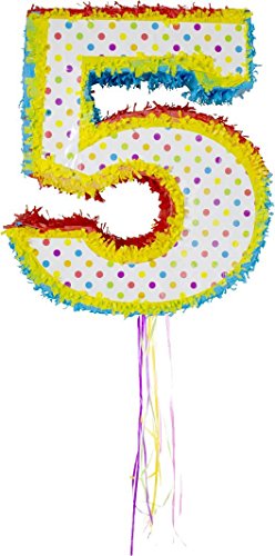 Folat 60945 - Pinata Nummer "5"