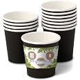 BIOZOYG Einweg-Kaffeebecher Aus Pappe – 50 Stück, 300 Ml, Umweltfreundlich & Plastikfrei