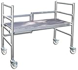 Belagbühne Plattform besteht aus einer wetterfesten und rutschsicheren Phenolharz-Siebdruckplatte