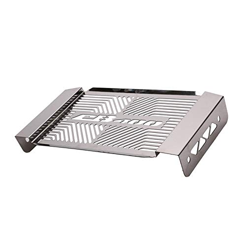 Preisvergleich Produktbild YEEWEN Spare Universalersatzreparatur-Motorradteil... kompatibel mit Honda CB400 92-98 Wassertank-Netz-Abdeckungs-Schutz (Color : Silver)